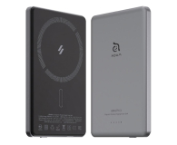 Adam Elements Gravity C5 Magnetic Wireless (Ultra Slim) 5000mAh szary - 1238459 - zdjęcie 3